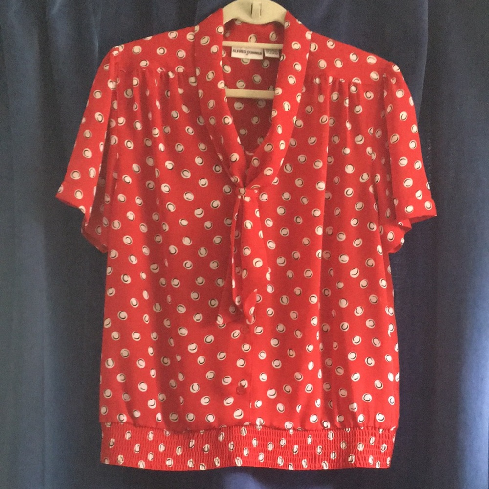 Vintage Polka Dot Top